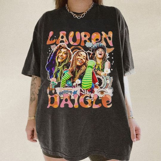 Lauren Daigle Shirt,Lauren Daigle 2024 The Kaleidoscope Tour 2023-24 Shirt