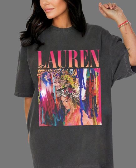 Lauren 90s tshirt, The Kaleidoscope Tour Shirt
