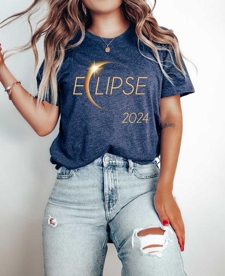 Total Solar Eclipse 2024 T-shirt, Astronomy Shirt, Celestial Event Shirt
