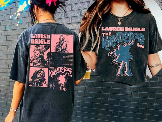 Vintage Lauren Daigle Shirt, Lauren Daigle The Kaleidoscope Tour Shirt