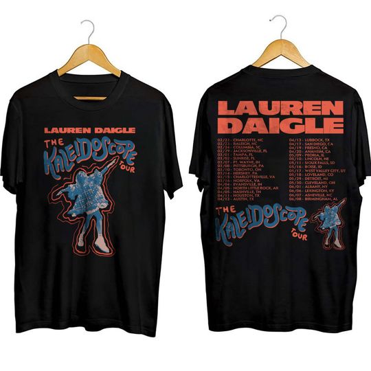 Lauren Daigle Shirt, Tour 2024 Thank God I Do Shirt, The Kaleidoscope Shirt