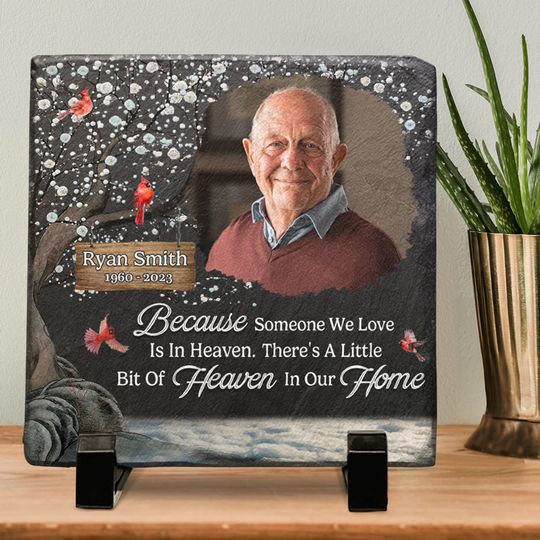 We Know You Would Be Here Today Custom Family Member Image Personalized Memorial Stone