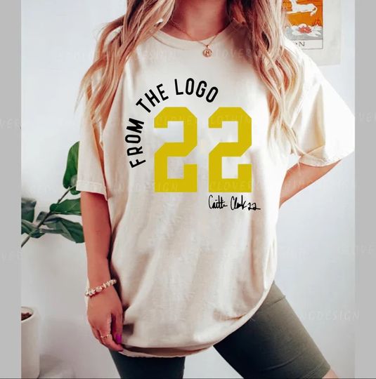 From The Logo 22 CaitlinClark Shirt, Caitlin fan shirt, 22 Basketball gift