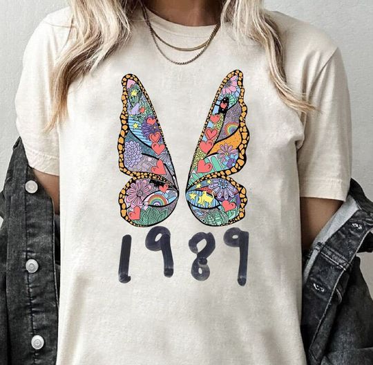 1989 Butterfly Shirt, Taylor taylor version Merch