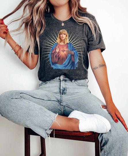 Taylor taylor version Jesus Shirt, Eras Tour Shirt