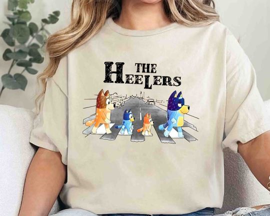 The Heelers BlueyDad Shirt, BlueyDad Family Shirt, Family Matching Shirt
