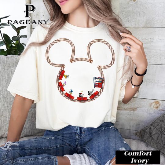 Mickey & Minnie's Runaway Railway, Disneyland Park Tshirt