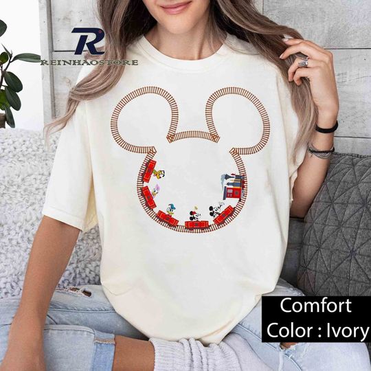 Retro Mickey & Minnie's Runaway Railway Shirt