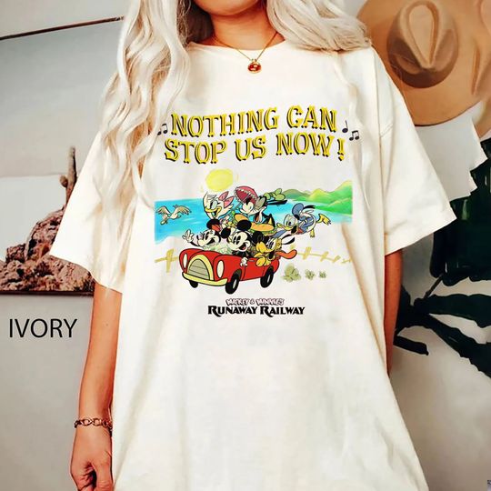Disney Mickey & Minnie's Runaway Railway Nothing Can Stop Us Now Shirt