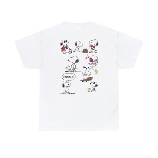 Snoopy Tee, Snoopy Merch Animal Shirt