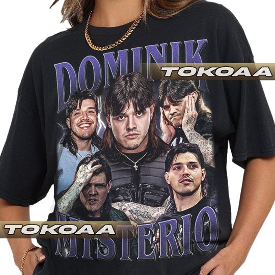 Limited Dominik Mysterio Vintage Shirt, Gift For Woman