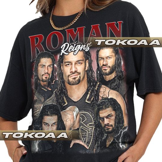 Limited Roman Reigns Vintage Shirt, Gift For Woman
