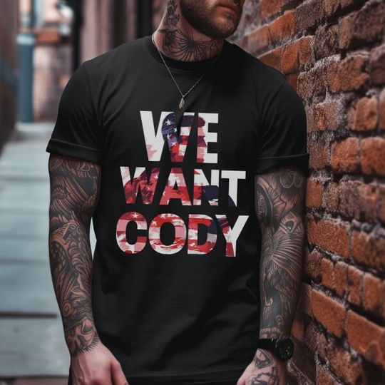 We Want Cody Finish The Story Wrestling Unisex T shirt