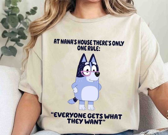 Nanas House Shirt , Mumlife BlueyDad Shirt, BlueyDad Family Shirt