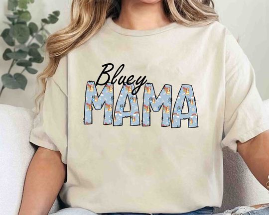 BlueyDad Mama Shirt, Mumlife BlueyDad Shirt