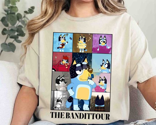 The Bandit Tour Shirt, BlueyDad Family Shirt