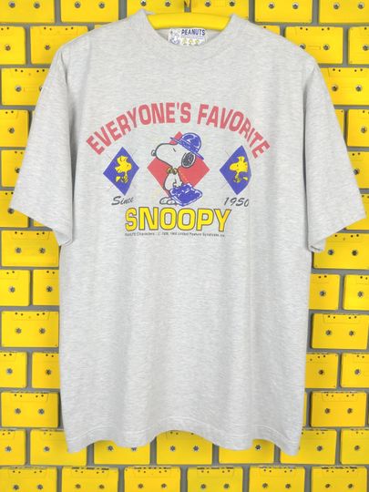 Vintage  Snoopy Joe Cool T-Shirt, Funny Cartoon Promo Merch