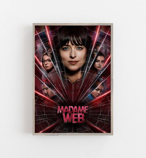 Madame Web (2024) Superhero Movie Poster