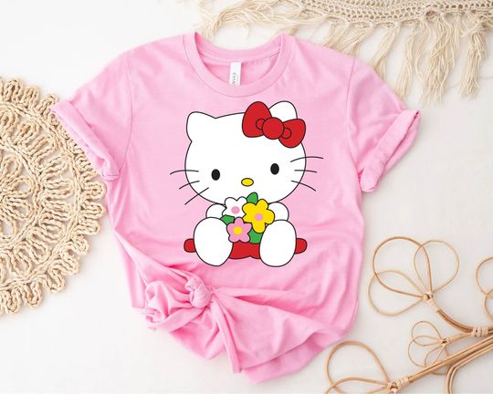 Hello Kitty Tshirt, Hello Kitty Gifts Shirt, Hello Kitty T Shirt
