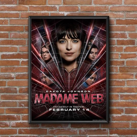 Madame Web 2024 Movie Poster, Madame Web Poster