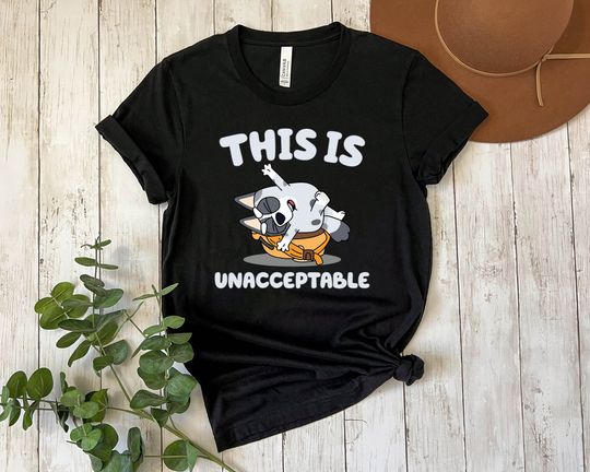 This Is Unacceptable T-shirt, Muffin Shirt, BlueyDad Shirt, Cartoon Shirt