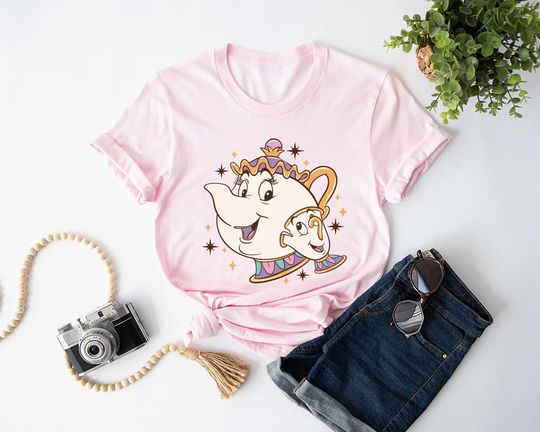 Disney Beauty and the Beast Chip And Mrs. Potts Shirt