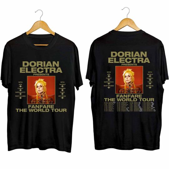 Dorian Electra Fanfare World Tour 2024 Shirt, Dorian Electra Fan Shirt