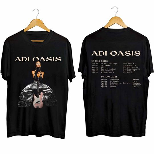 Adi Oasis 2024 Tour Shirt, Adi Oasis 2024 Concert Shirt