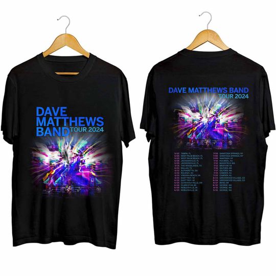 Dave Matthews Band 2024 Tour Shirt, Dave Matthews Band Fan Shirt