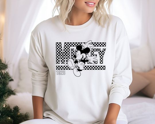 Mickey Disney Trip Sweatshirt, Minnie And  Friends Sweatshirt, Disney Family Sweatshirt