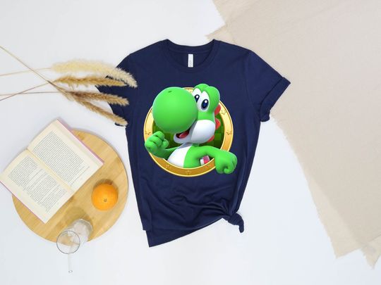 Super Mario Yoshi Shirt, Super Mario Birthday Gift T Shirt