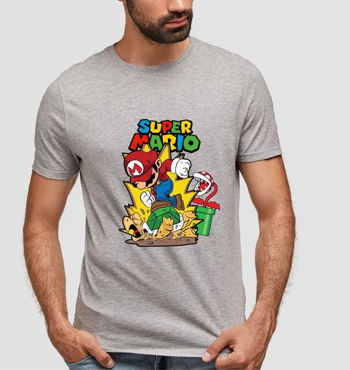 Nintendo Super Mario T-shirt Princess Peach Shirt Vintage Super Mario T Shirt