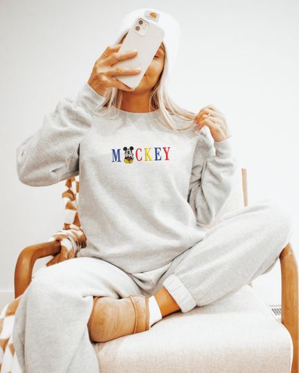 Mickey Sweatshirt, Mickey Mouse Sweatshirt
