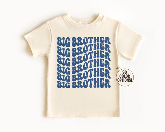 Big Brother Shirt, Big Brother Retro Shirt, Brother Shirt