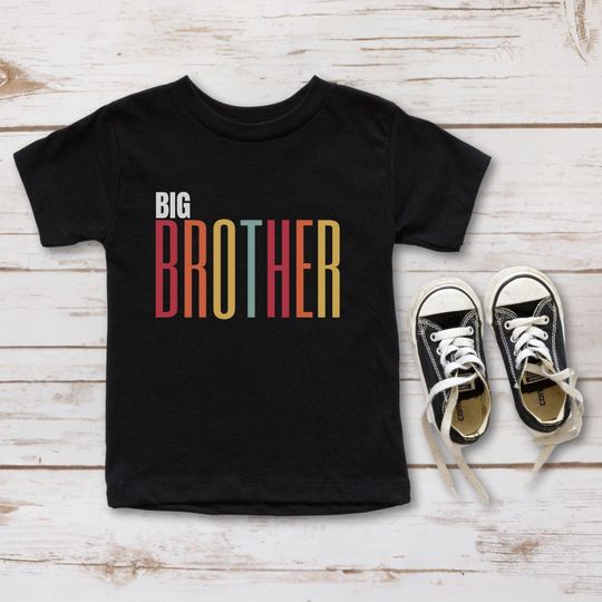 Big Brother Shirt: Cute & Trendy Tee for Older Siblings