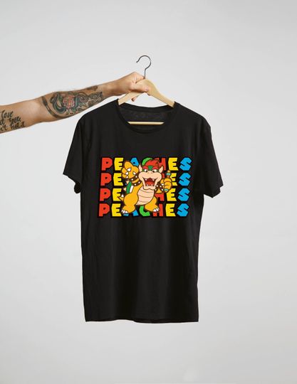 Super Mario Bowser Shirt, Bowser Peach Shirt
