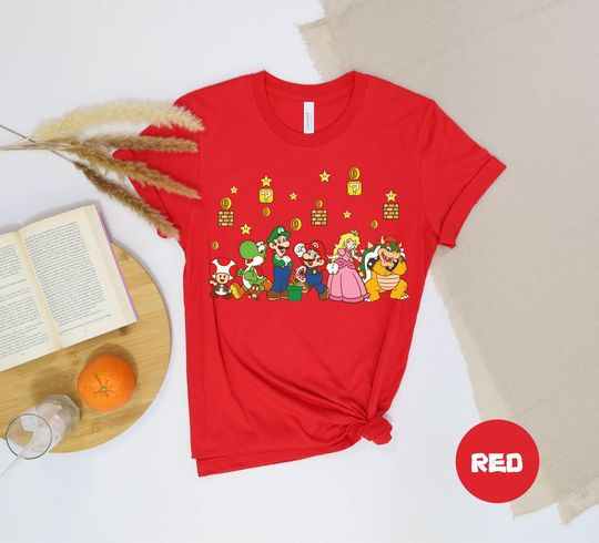 Super Mario Shirt, Super Mario Birthday Shirt