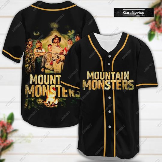 Mountain Monsters Shirt, Mountain Monsters Baseball Jersey