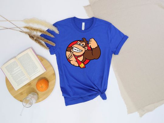 Super Mario Donkey Kong Shirt, Super Mario Birthday Gift Shirt