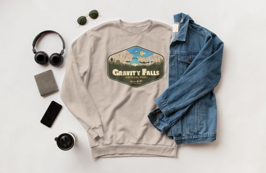 Gravity Falls National Park Sweatshirt, Gravity Falls Sweatshirt, Mystery Shack Sweatshirt