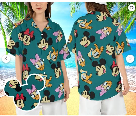 Mickey and Friends Hawaii Shirt