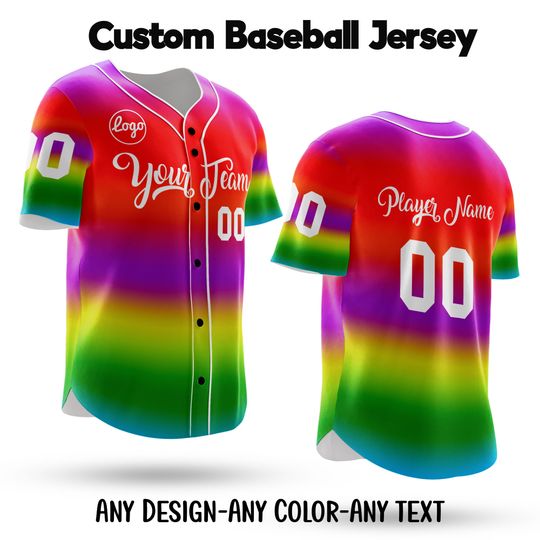 Custom Baseball Jersey Outfits, Personalised Baseball Uniform
