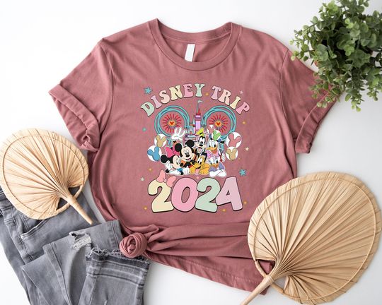 Disney Trip 2024 Shirt, Disney Family Trip Shirts, Disney Vacation Shirts