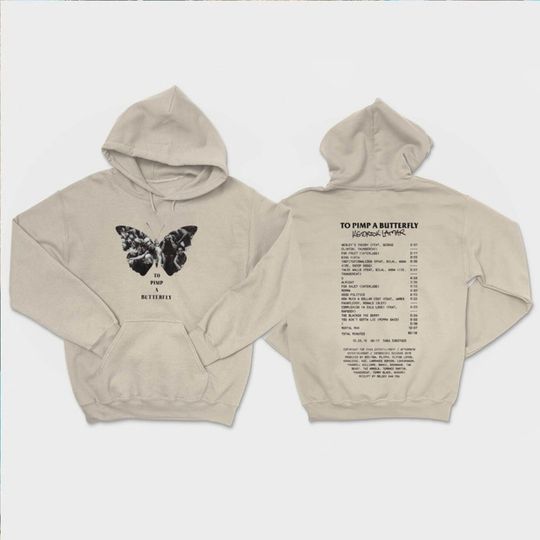 Kendrick Lamar hoodie, To pimp a butterfly Tracklist