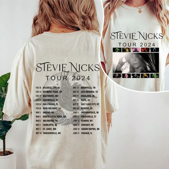 Retro Stevie Nicks, Fleetwood Mac, Stevie Nicks Tour 2024 Shirt