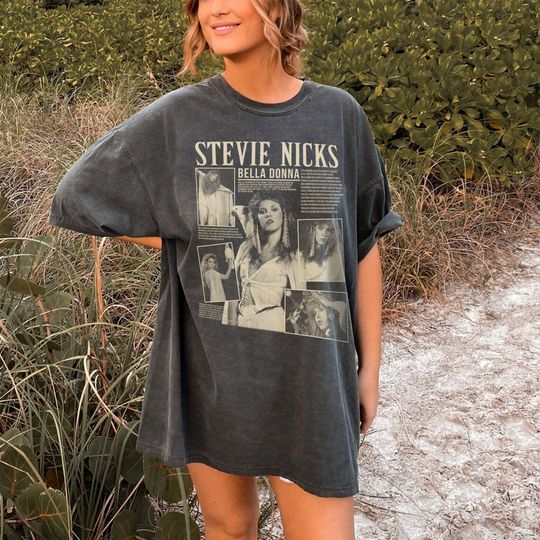Stevie Nicks Vintage T-Shirt, Fleetwood Mac Band Music T-shirt