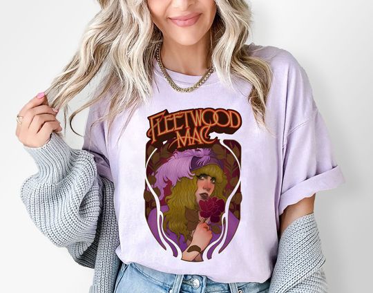 Vintage Fleetwood Mac Shirt, Stevie Nicks Shirt, Fleetwood Mac Band Shirt for Fan