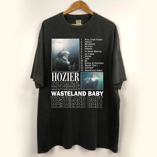 Hozier Unreal Unearth Tour 2024 T-Shirt, Hozier Hollywood Bowl Even Tour 2024 Shirt