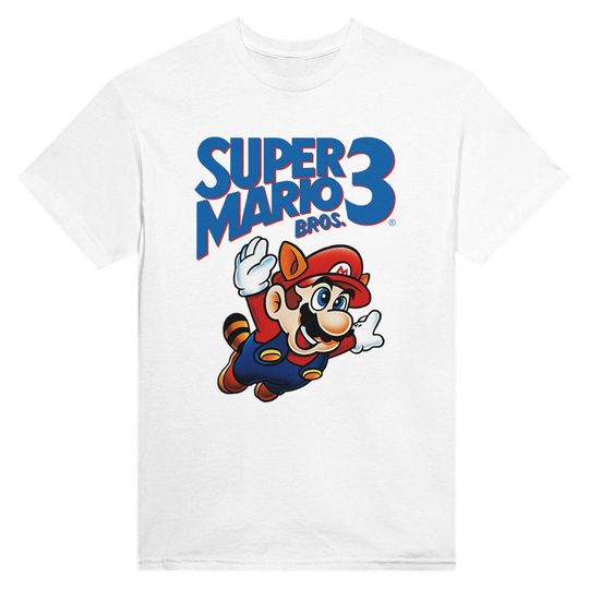 Super Mario Bros. 3 Retro Nes | Super Mario Shirt