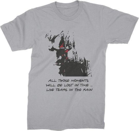Rutger Hauer Shirt Roy Batty Shirt Sci Fi Movie T Shirt Movie Quote T-shirts
